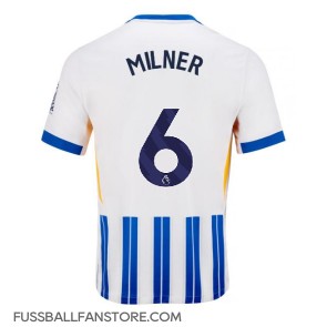 Brighton James Milner #6 Replik Heimtrikot 2024-25 Kurzarm